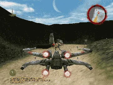 Star Wars - Rogue Squadron (Europe) (En,Fr,De) (Rev 1) screen shot game playing